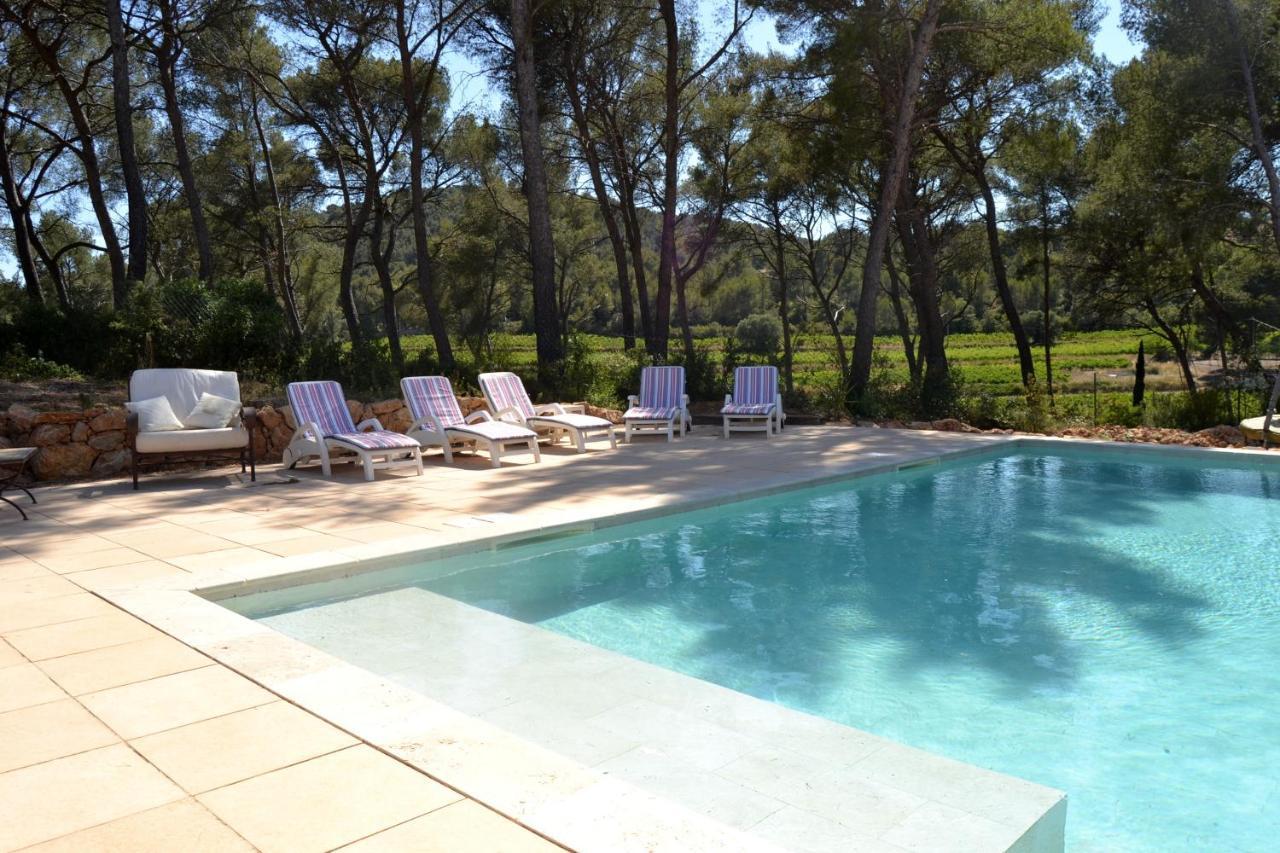 Les Pieds Tanqués - Bed&Breakfast-Spa Saint-Cyr-sur-Mer Exterior foto