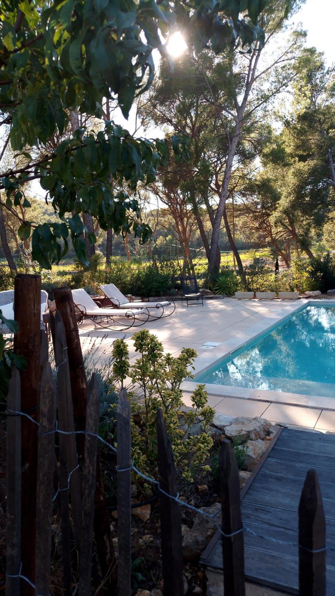 Les Pieds Tanqués - Bed&Breakfast-Spa Saint-Cyr-sur-Mer Exterior foto