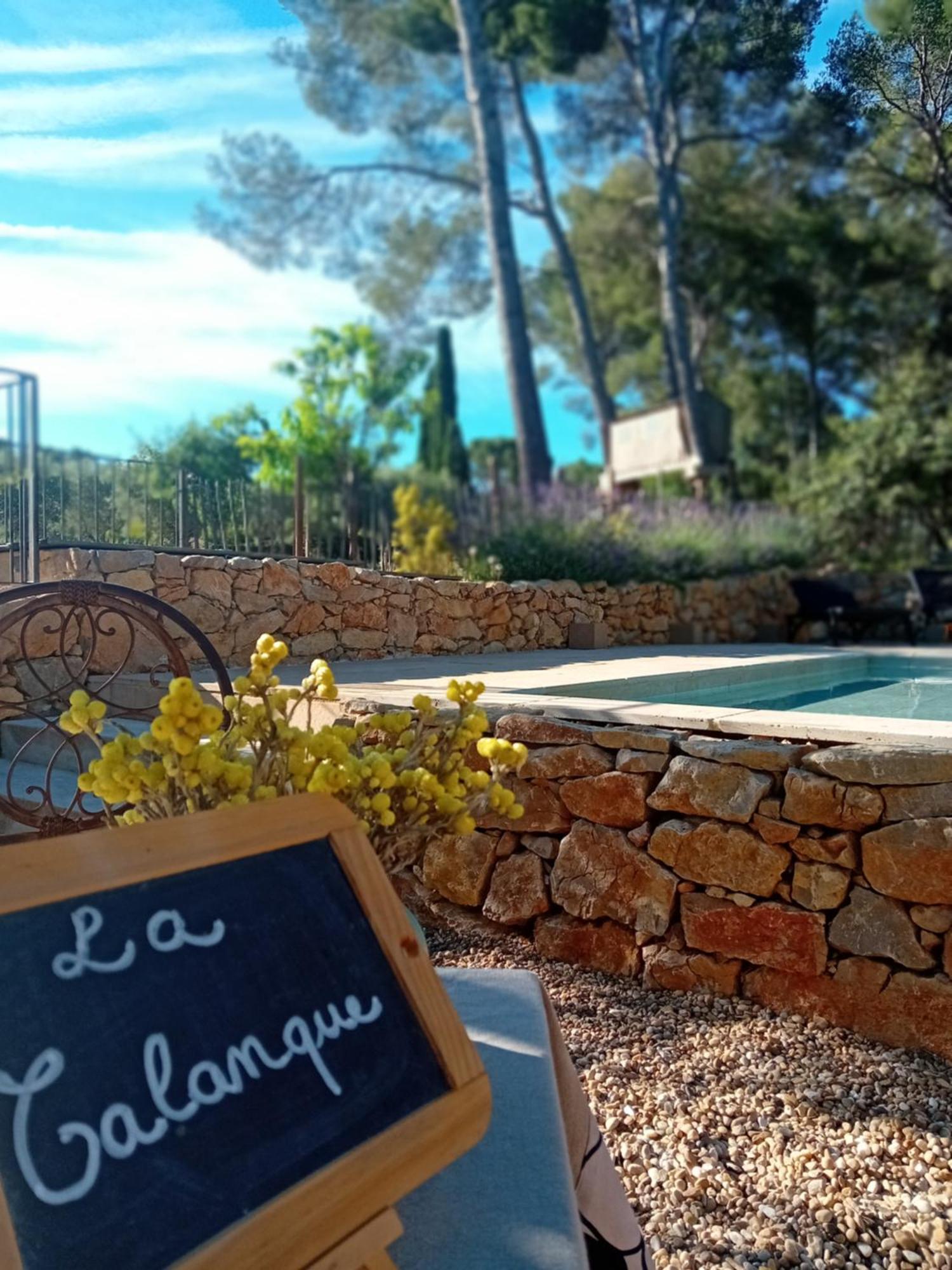 Les Pieds Tanqués - Bed&Breakfast-Spa Saint-Cyr-sur-Mer Exterior foto