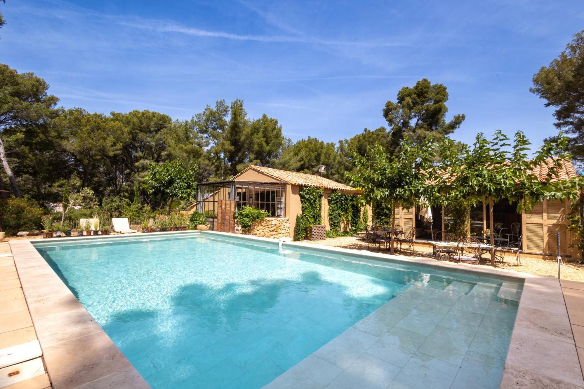 Les Pieds Tanqués - Bed&Breakfast-Spa Saint-Cyr-sur-Mer Exterior foto