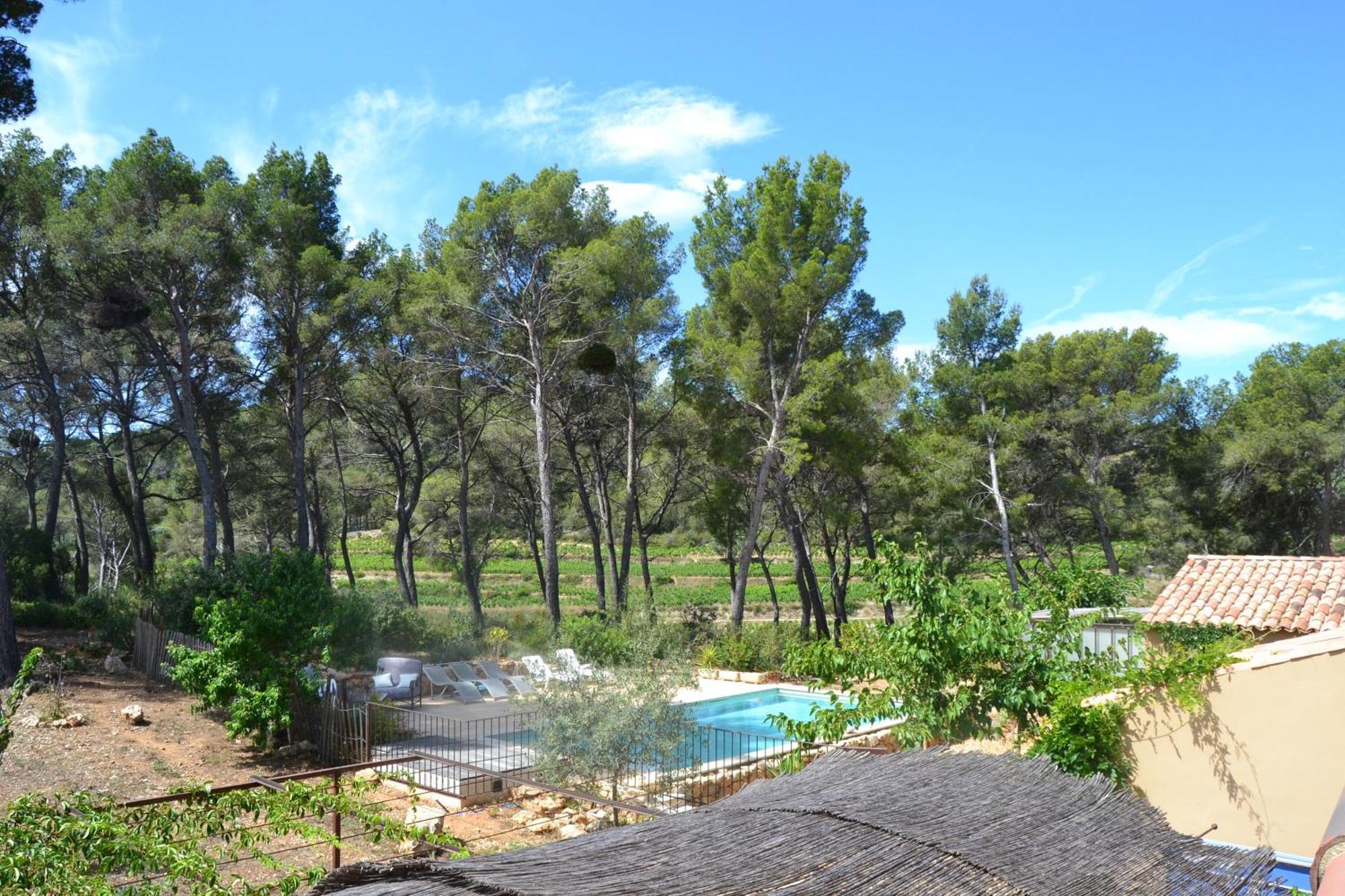 Les Pieds Tanqués - Bed&Breakfast-Spa Saint-Cyr-sur-Mer Exterior foto